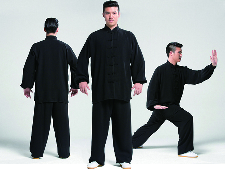 Tai Chi Clothing Set Professional Black